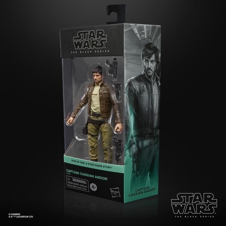 Hasbro Star Wars The Black Series: Rogue One - Cassian Andor Action Figure