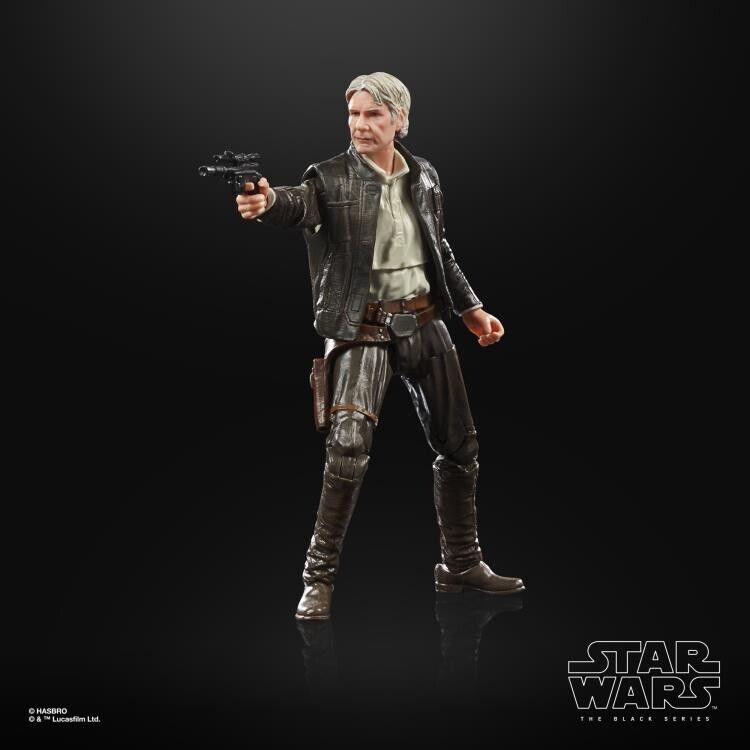 Hasbro Star Wars The Force Awakens Black Series 6-Inch Han Solo Action Figure