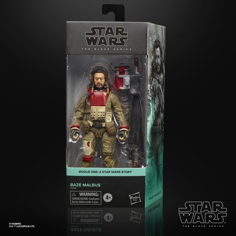 Hasbro Star Wars The Black Series: Rogue One - Baze Malbus Action Figure