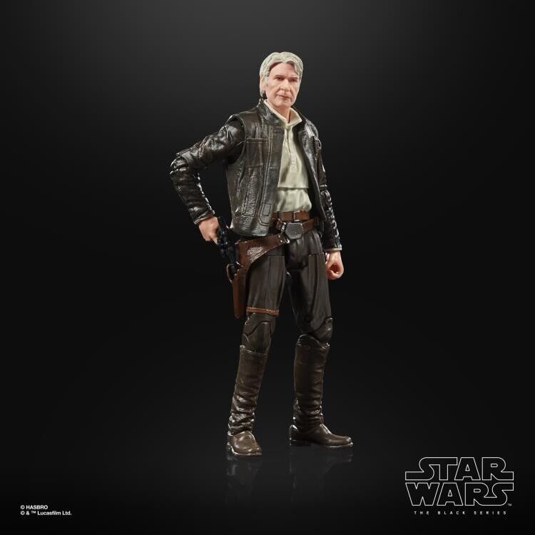 Hasbro Star Wars The Force Awakens Black Series 6-Inch Han Solo Action Figure