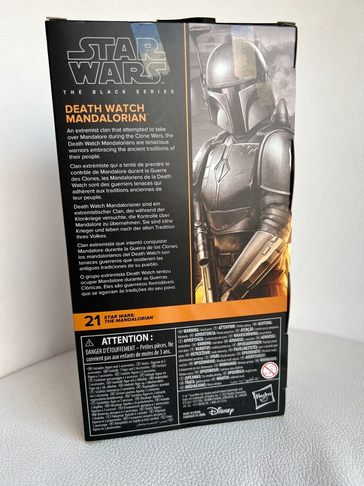 Star Wars The Black Series 6" The Mandalorian - Death Watch Mandalorian