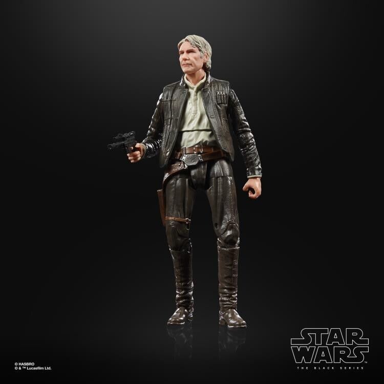 Hasbro Star Wars The Force Awakens Black Series 6-Inch Han Solo Action Figure