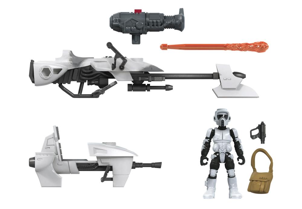 Star Wars Mission Fleet Expedition Class Scout Trooper Speeder Bike Set