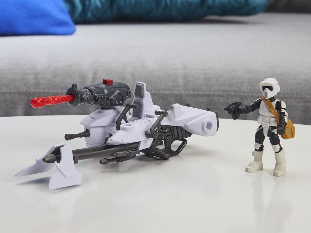 Star Wars Mission Fleet Expedition Class Scout Trooper Speeder Bike Set