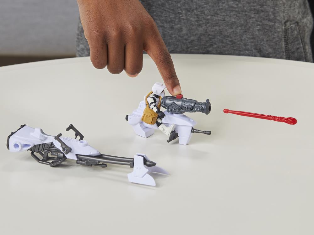 Star Wars Mission Fleet Expedition Class Scout Trooper Speeder Bike Set