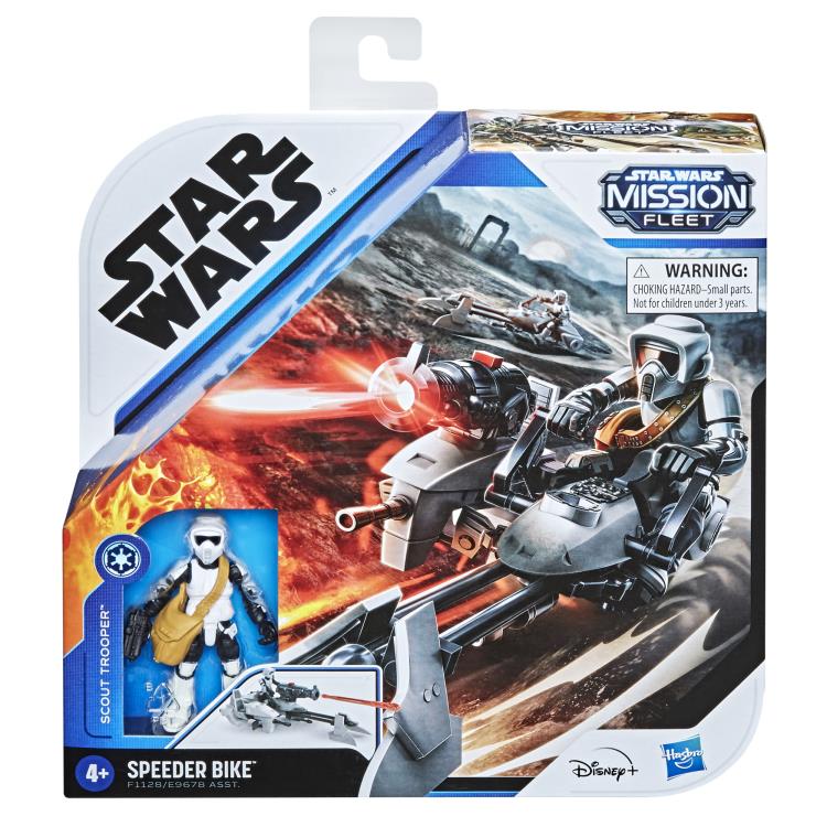 Star Wars Mission Fleet Expedition Class Scout Trooper Speeder Bike Set