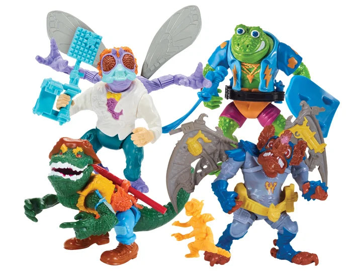Teenage Mutant Ninja Turtles Original Classic Mutants Action Figure 4-Pack