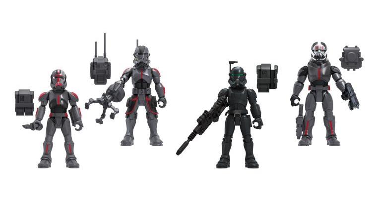 Star Wars Mission Fleet Clone Commando Clash Pack Bad Batch