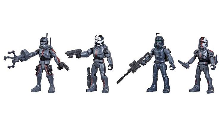 Star Wars Mission Fleet Clone Commando Clash Pack Bad Batch