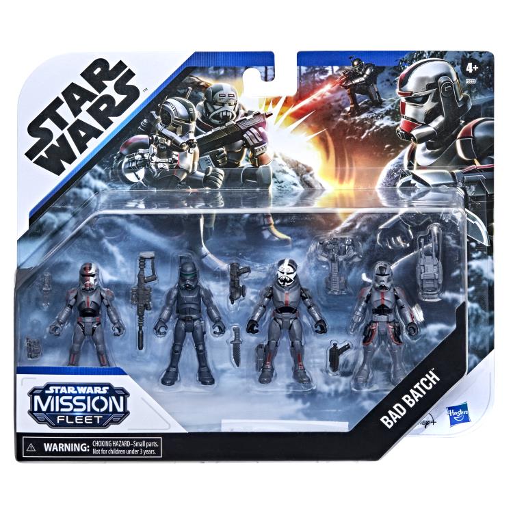 Star Wars Mission Fleet Clone Commando Clash Pack Bad Batch