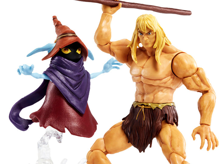 Masters of the Universe Revelation - Deluxe Savage He-Man and Orko