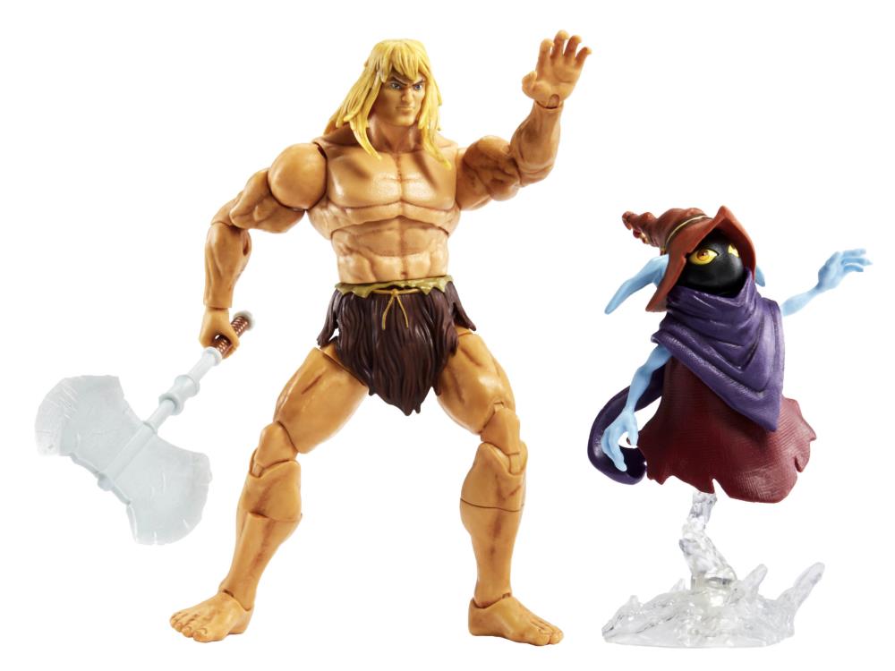 Masters of the Universe Revelation - Deluxe Savage He-Man and Orko