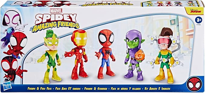 Marvel Spidey and His Super Friends, Friends & Villains Set Action Figure Set