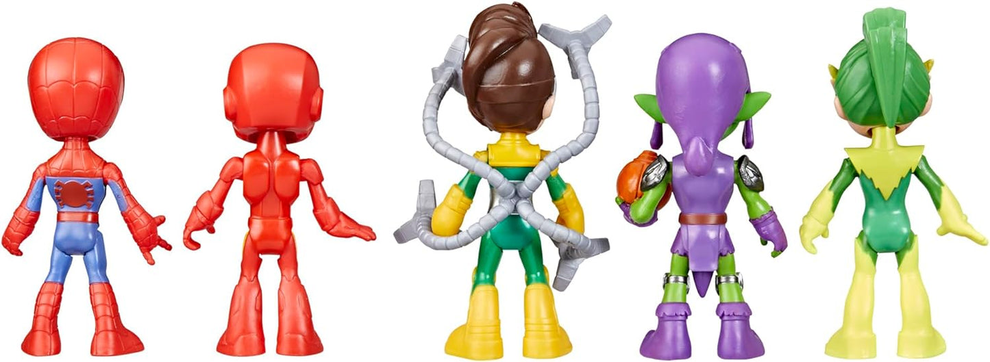 Marvel Spidey and His Super Friends, Friends & Villains Set Action Figure Set