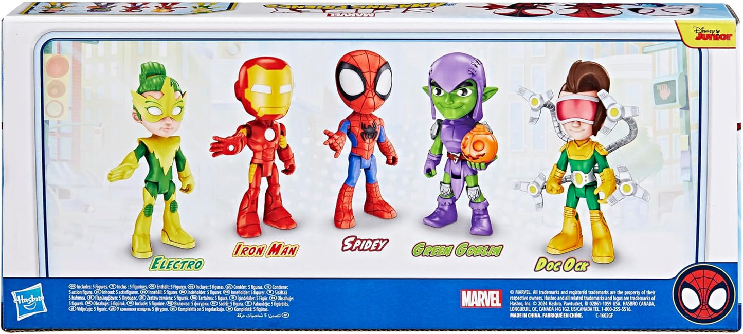 Marvel Spidey and His Super Friends, Friends & Villains Set Action Figure Set