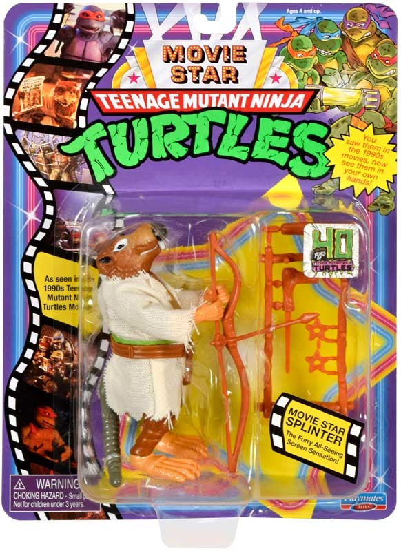 TMNT Classic Mutant Figure Movie Star - Splinter Action Figure