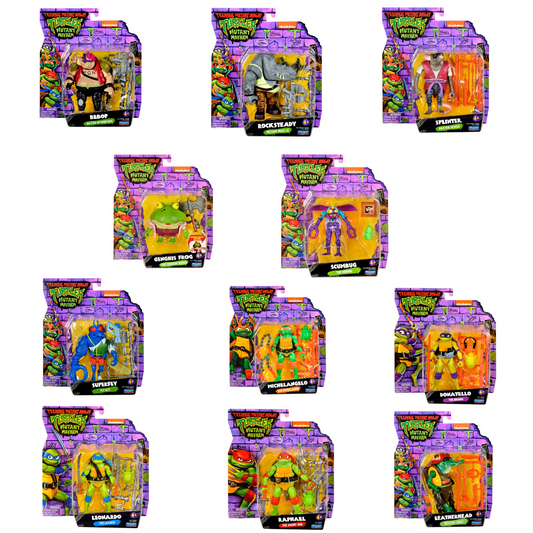Teenage Mutant Ninja Turtles Mutant Mayhem Various Action Figures