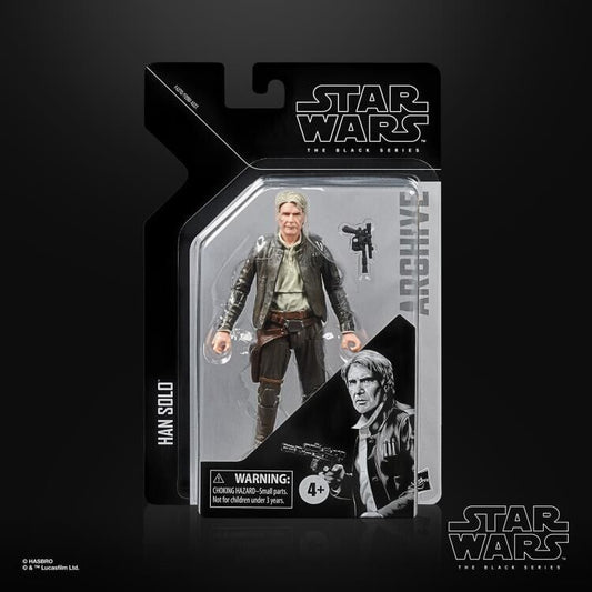 Hasbro Star Wars The Force Awakens Black Series 6-Inch Han Solo Action Figure