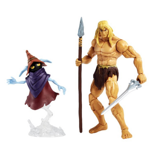 Masters of the Universe Revelation - Deluxe Savage He-Man and Orko