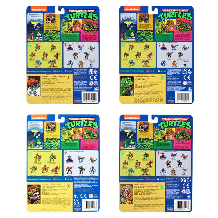 Teenage Mutant Ninja Turtles Original Classic Mutants Action Figure 4-Pack