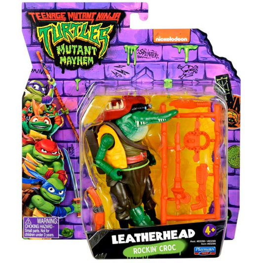 Teenage Mutant Ninja Turtles Mayhem - Leatherhead action figure