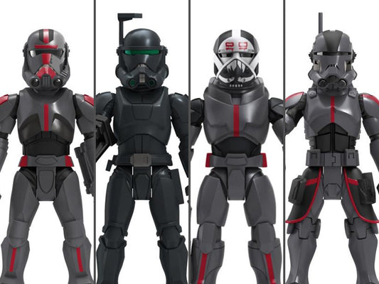Star Wars Mission Fleet Clone Commando Clash Pack Bad Batch